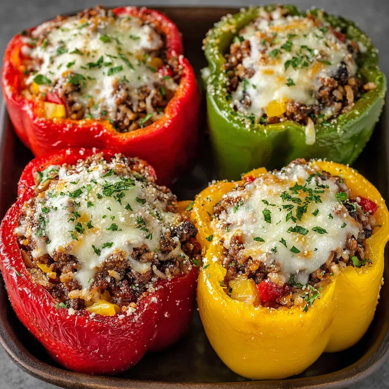 Cozy Comfort Food: The Best Stuffed Bell Peppers Recipe